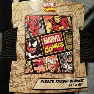 Marvel comics blanket